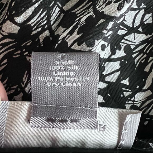 Ann Taylor Petites Silk Floral Ruffle Tier Skirt Size 6P - Picture 6 of 6